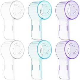 Healvian 6 Piezas Funda Para Cabezal De Cepillo Eléctrico Cepillo De Dientes De Viaje Accesorios Para Cepillos De Dientes Estuche De Viaje Viajar Somb