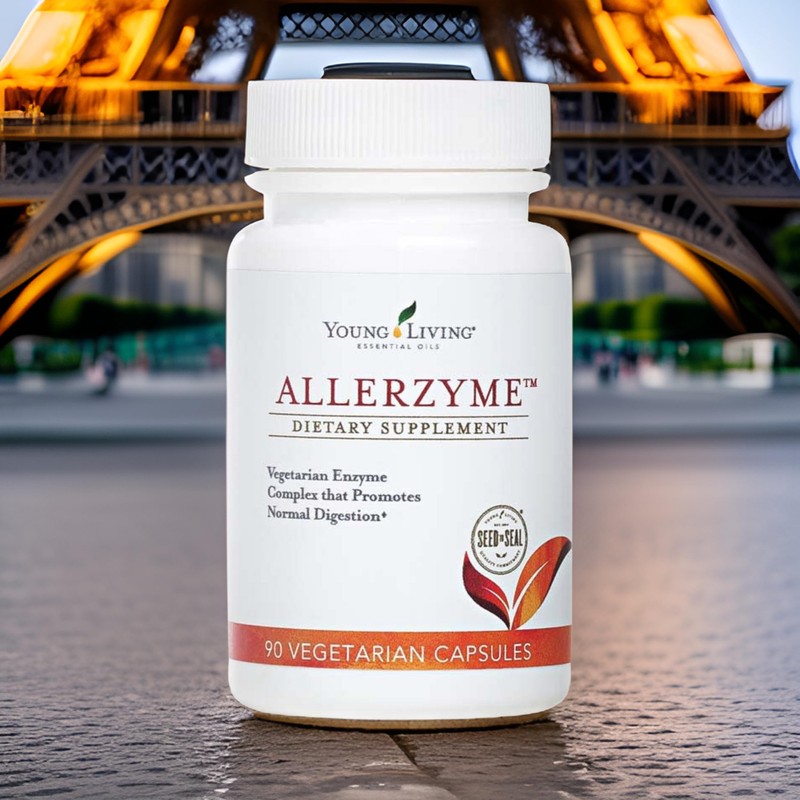 Young Living Allerzyme - 90 ct Dietary Supplement Capsules -