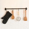 sourcing map 4pcs Plastic Rice Paddle Non-Stick Rice Spoon Stand-up