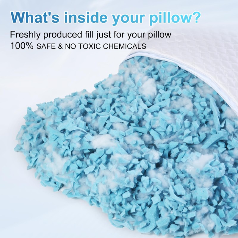 NTCOCO Cooling Bed Pillows Queen Size Pack of 2 for
