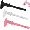 Digital Caliper Double Scale Ruler, Set of 3, Plastic, Mini