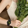 Stretchy Scrunchie Bands Compatible with Garmin Vivoactive 5/6, 20mm Nylon