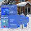 4pcs Pool Cover Weights for above Ground Pool, Leakproof Pool