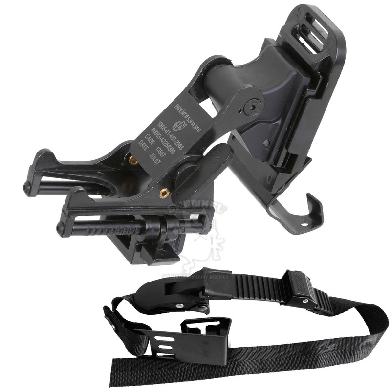 SHENKEL SRHM Helmet NVG Mount Stay & MICH Night Vision