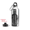 Partisan Newcastle Bottle Gordon 2-Lid Aluminium 600ml Silver