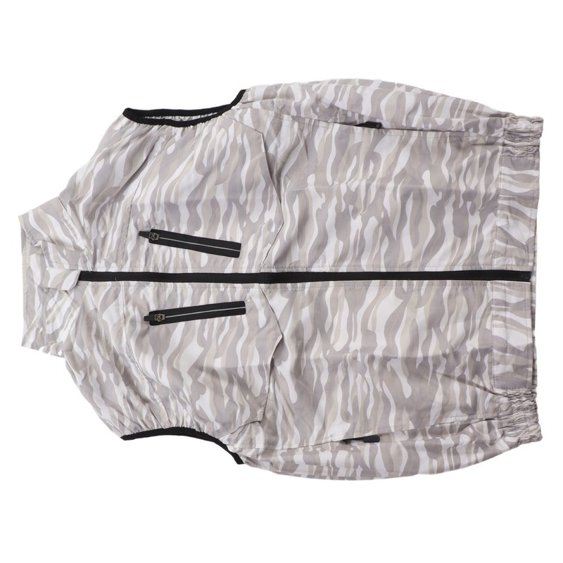 Summer Cooling Fan Vest USB Detachable White Fan Air Conditioning