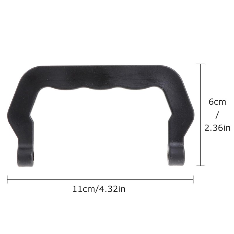 10pcs Plastic Cage Handle: Replacement Crate Handles for Pet Carrier