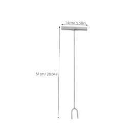 Water Key T Handle Multifunctional Tool for Opening Closing Valves Extended Reach Water Shut Off Wrench for Plumbing Gas Heating Systems
