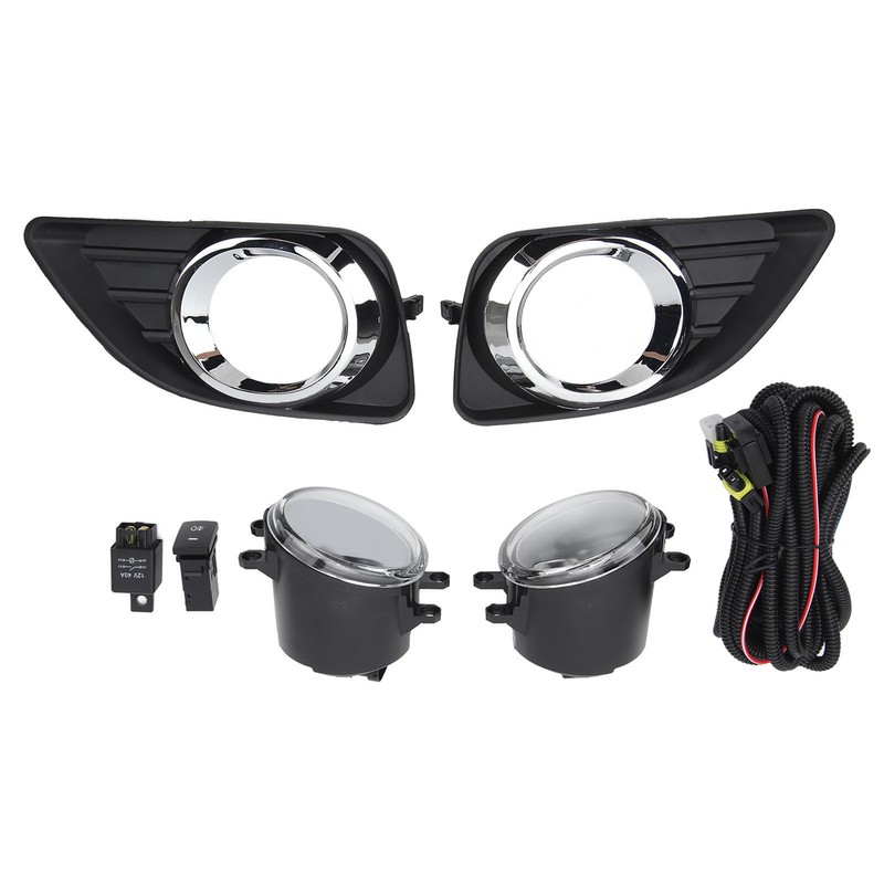 2 Pcs Fog Light Trim Set 52040 06090 Driving Front