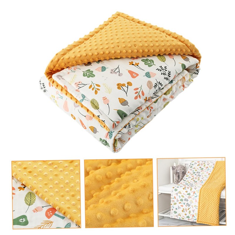 VICASKY Children Air Conditioning Quilt Blanket Cotton Elephant Pattern Sleep