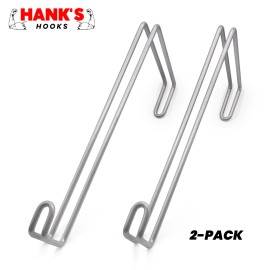 Hank's Hooks Ladder Pool Pole Rafter Hooks Hangers for 8" Cinder Concrete Cement Block Walls