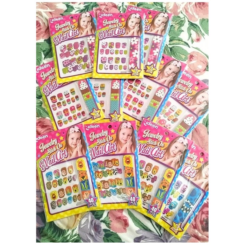 Ideën Combo Estampas Para Uñas Niños 12 Pza