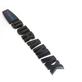 Yoaoo 2Pack OEM Allison Duramax Badges Emblems Compatible with Silverado 2500Hd 3500Hd Hood Black Blue