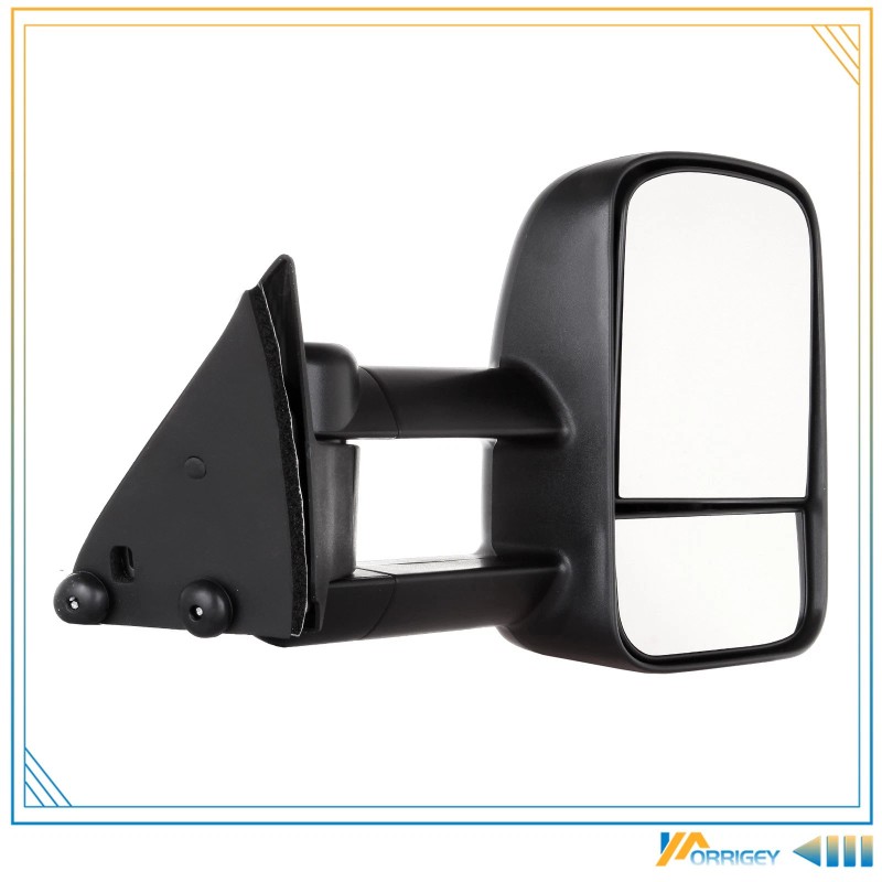 ORRIGEY Towing Side Mirrors Manual Telescoping For 1988-98 Chevy/GMC C/K