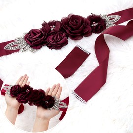 Baby Bee Baby Shower Mommy Sash Pregnancy Sash Keepsake Baby Shower Flower Belly Belt