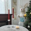 CozierGlow Flameless Taper Candles Flickering with Remote and Timer, 3D
