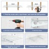 2-Pack Garage Wall Shelves, 2 x 4 ft/24 x 48