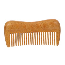 Healvian Fine Toothed Wooden Comb for Scalp Massage Static Hairdressing Tool for Women Multi Purpose Natural Wood Hairbrush Healthy Silky Hair at Home