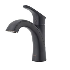 Pfister Weller Bathroom Sink Faucet, Single Handle, Single Hole or 3-Hole, Tuscan Bronze Finish, LG42WR0Y