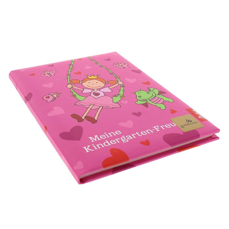 Goldbuch Kindergarten Friendship Book A5 Frido Firefighter, Card, Pinky Queeny,