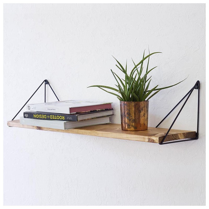 Heian Shindo LABRICO WPK-68 Wall Shelf, Triangle Frame, Large, Shelf