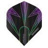 WINMAU Prism Alpha Black & Purple Extra Thick Dart Flights