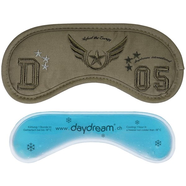 daydream: Army Schlafmaske für Männer aus mattem Stoff (A-1030)