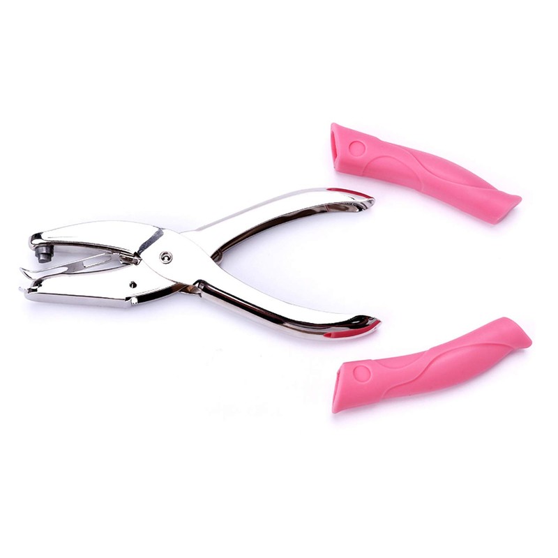 2 Pcs/Set 1/4 Inch Heart Shaped Hole Puncher Paper Punches