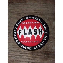Flash Waterless Hand Cleaner Tin Unused Unfilled Old Stock  New Old Stock