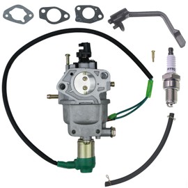 KELKONG GX340 P27-1D Gasoline Generator Carburetor Kit for Honda GX390 for Champion Predator Generac 420cc 439cc 459cc Powered 6500 7500 8000 Generators