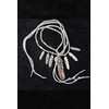 Gorokuro 925 Silver Feather SV Feather Top Silver Pendant 1