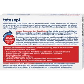 테테셉트 급성 속 편안함 츄어블 정제 20정 Teytesept Acute Comfort Chewable Tablets 20 Tablets