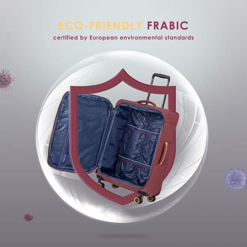 Verage Ultralight, Burgundy, Carry-On 20-Inch