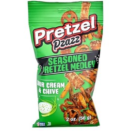 Pretzel Pzazz Sour Cream and Chive 12 count Box