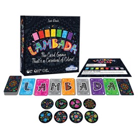 Outset Media Lambada - The Card Game That's a Carnival of Colors! - for 2 to 6 Players Ages 8 and up
