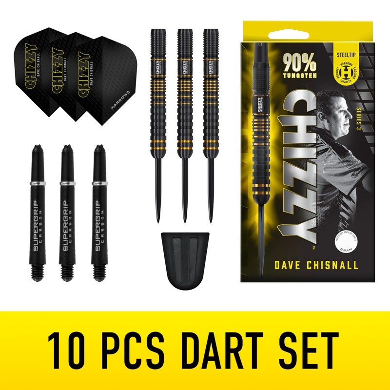 HARROWS Dave Chisnall "Chizzy" Series 3 Player Darts Set I