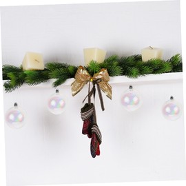 Toddmomy 18Pcs Christmas Ball Ornaments Clear Iridescent Christmas Tree Baubles Shatterproof Tree Balls for DIY Xmas Party Birthday Wedding Decor (Transparent)