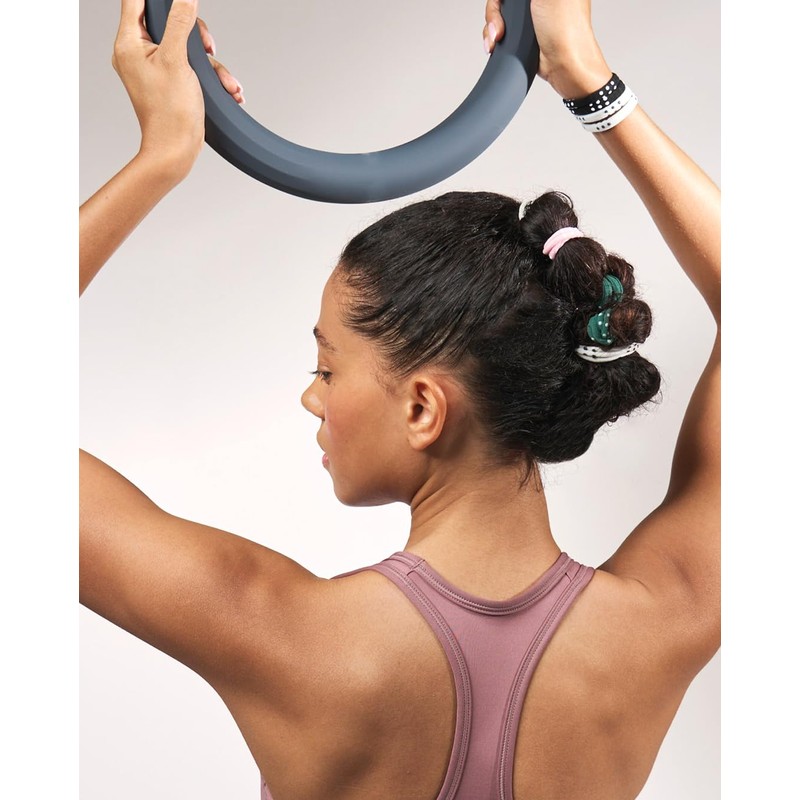 Goody Sport Ouchless Seamless Hair Elastics, 8 Ct, 4 Assorted