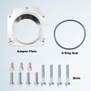 WMPHE LS Throttle Body Adapter 92mm Compatible with LS1 3