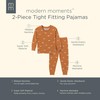 Modern Moments by Gerber Baby Hacci Snug Fit 2-Piece Pajama