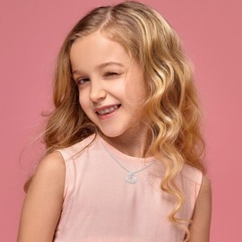 GLEZZA Easter Basket Stuffers for Teens,First Communion Gifts for Teens,Cross Necklace for Daughter Baptism First Communion Confirmation Graduation Easter Gifts for Daughter Granddaughter Niece