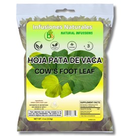 Pata De Vaca 4 oz Herbal Tea (Cow's Foot Leaves TEA) Crafted By Nature100% All Natural Fresh Tea Tea, non-GMO, Gluten-free.
