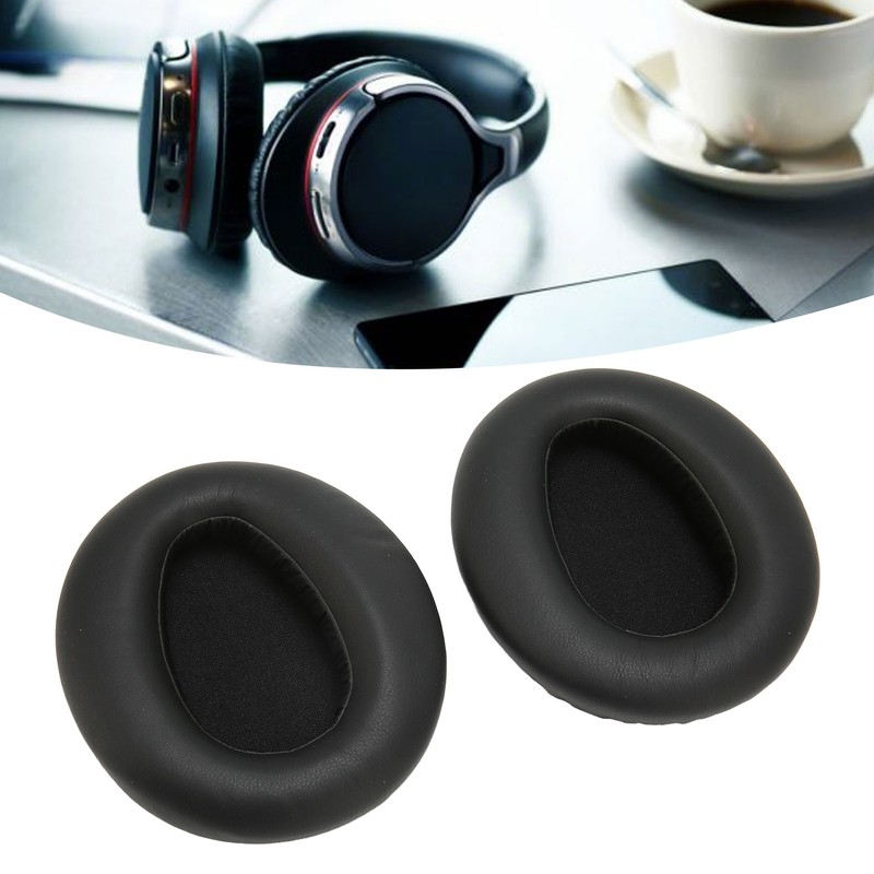 Replacement Ear Cushions Enhance Bass Soft Breathable Ear Pads for