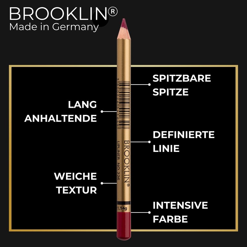 Lip Liner 228 Colour Fuchsia Waterproof Durable