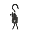 1/4" Ratcheting Quickie Rope Tie-Down w/ 12ft Rope, 225 lbs