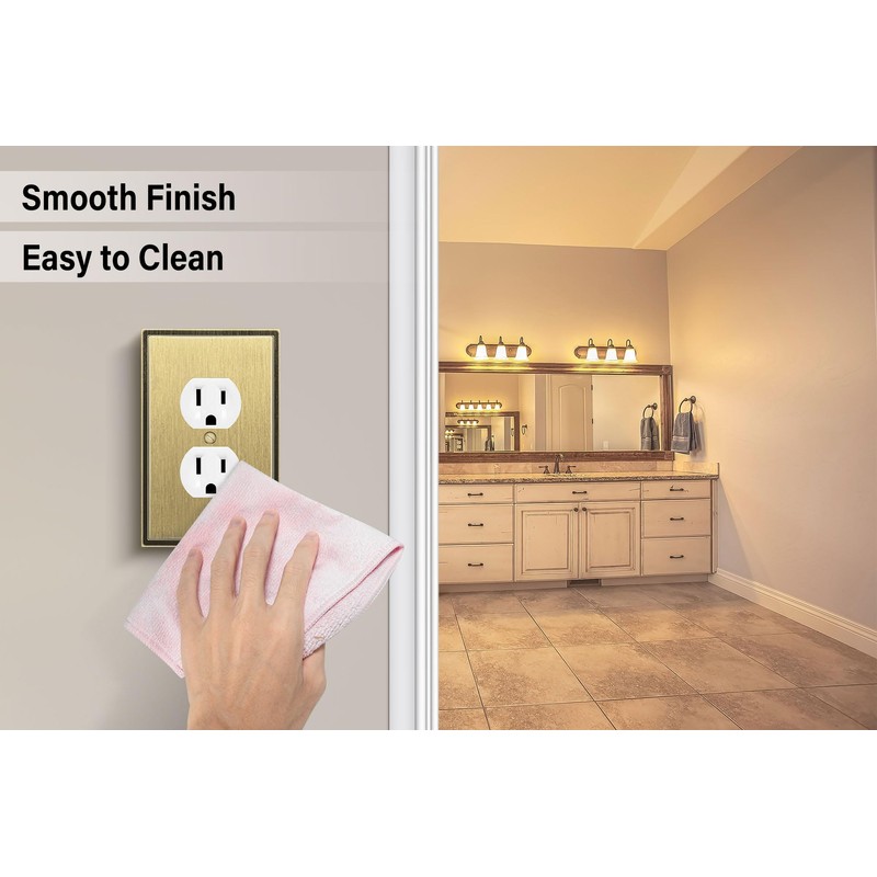 Henne Bery Soft Modern Decorative Wall Plate Switch Plate Outlet