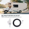 5PCS RV Toilet Water Valve Kit Leak Resistant 13168 for