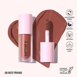 Moira Love Steady Liquid Blush Rubor Líquido Best Friend 08