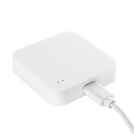 SohoTeco BT03 Smart Lock Wi-Fi Gateway, Paired with Smart Door Lock to Realize APP Remote Control and Alexa Voice Control, Compatible with Smart Life APP, Low-Power Bluetooth 4.2, White