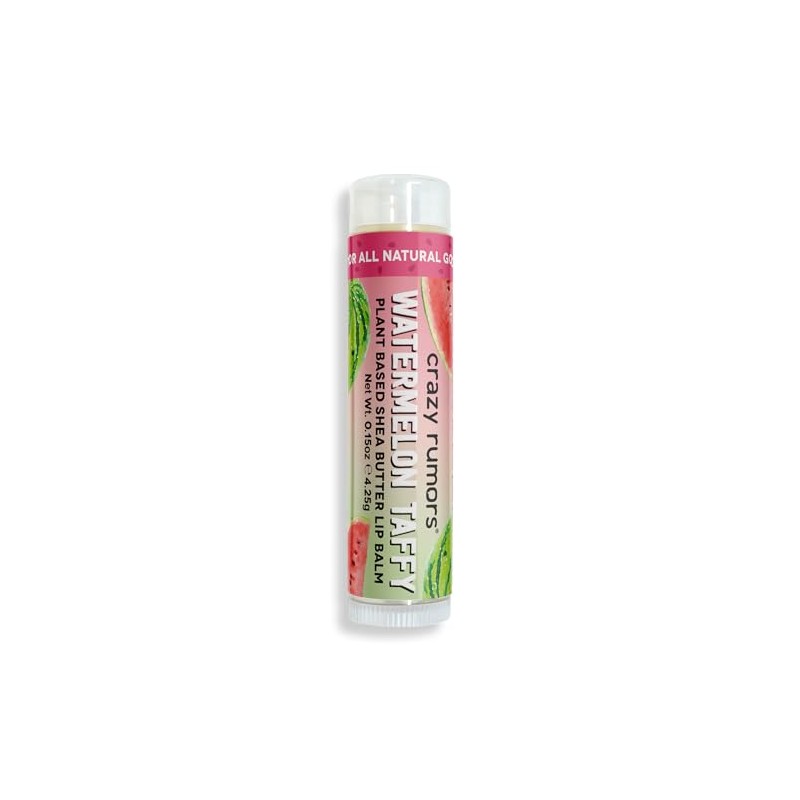 Crazy Rumors Watermelon Taffy Soothing Lip Balm Stick for Dry